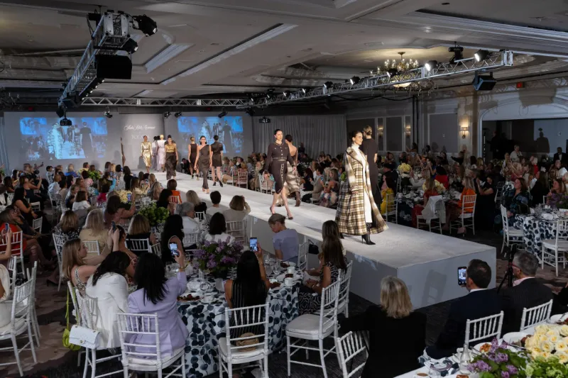 ADDF Great Ladies Luncheon Fashion Show at the Ritz Carlton.