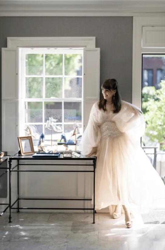 Jenny Cipoletti offering a glimpse of the designers’ newest collections.