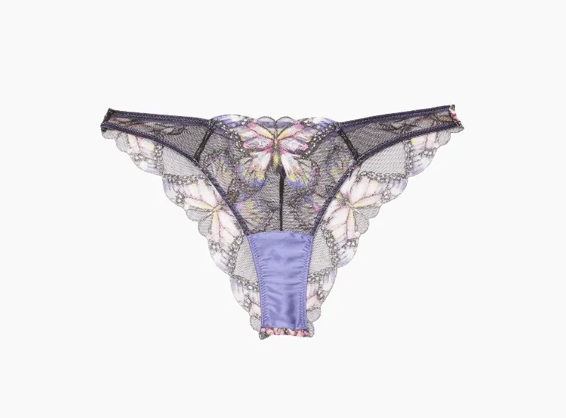 FLEUR DU MAL Butterfly Embroidered Bra & Thong 6. Sultre Boutique.